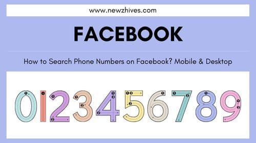 How to Search Phone Numbers on Facebook